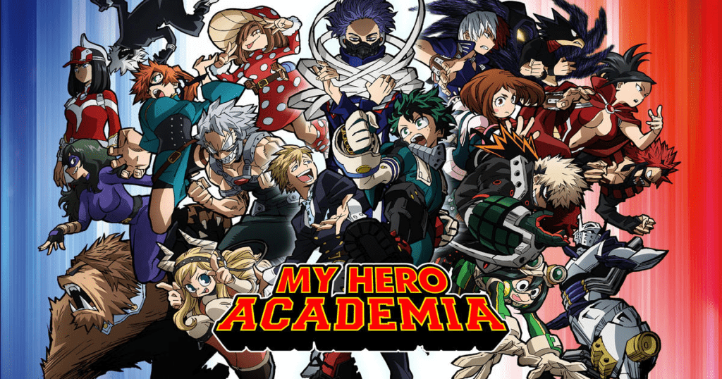 My Hero Academia anime 